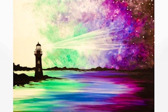 Paint Nite: Galaxy Lighthouse II